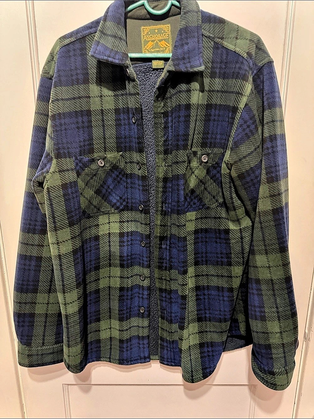 Anchorage Expedition Plaid Fleece Shirt/Jacket